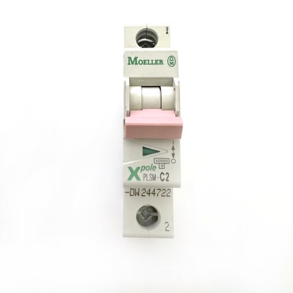 Moeller xPole PLSM-C2-DW C2 2A 2 Amp MCB Circuit Breaker Type C